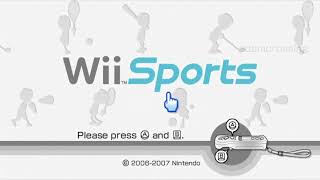 i think my copy of wii sports is broken...