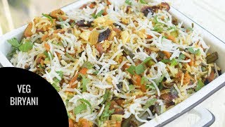 Veg Biryani Recipe | Instant Vegetable Dum Biryani | Diwali Special Veg Dum Biryani | Foodinbrief