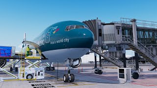 P3Dv5.3: Beautiful Approach and Landing at Hong Kong Intl Airport