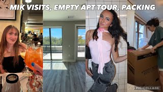 CHARLESTON EMPTY APT TOUR, packing up, mik in town, taylor swift msueum, nyc fav spots, work