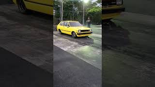 Toyota Starlet burnout #shorts #burnout 🏁🔥