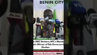 Nigeria: INEC Declares APC's Monday Okpebholo Winner of Edo Governorship Election