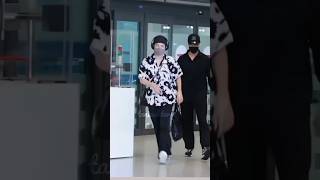 Kim tehyung 🥰 going to airport।।subha hone na de🥰#bts #kimtaehyung #shorts