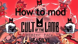 How to easily put mods into Cult of the lamb! (improved version)