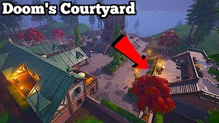 *NEW* Doom's Courtyard Location Gameplay - Fortnite Looting Guide