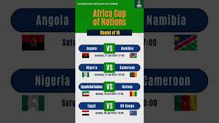 Africa Cup of Nations 2023 Round of 16 #afcon2023 #football #sports #africacupofnations