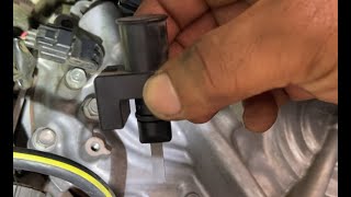 Como quitar el TAPON (dipstick) de ENTARDA de FLUIDO de TRANSMISION CVT en NISSAN