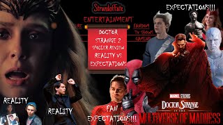 Doctor Strange In The Multiverse of Madness Spoiler Review of Reality vs Expectation