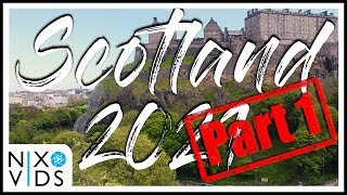 Scotland and the NC500 on my motorcycle! Part 1 York and Edinburgh Castle