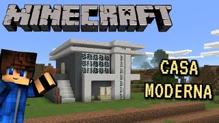 COMO FAZER UMA CASA MODERNA NO MINECRAFT