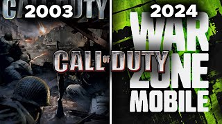 All " Call of Duty " Games From 2003 - 2024 #evolution