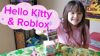 Hello Kitty, Roblox and Newborn Unicorn surprise boxes!