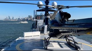 Helicopter Charter from Private Yacht in New York Harbor (2022)