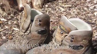 Meindl Softline Mens GTX. My First Youtube Vid