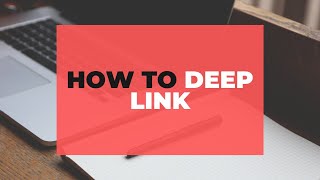 Deep link Android - Deep Link In Android || How To Create Deep Link In Android?