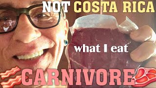 NOT Costa Rica - CARNIVORE 🥩 What I Eat