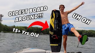 SHOULD YOU RIDE AN OLD WAKEBOARD?? | Wakeboarding Review