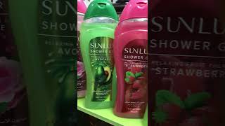 SUNLUX SHOWER GEL | PRICKLY PEAR STRAWBERRY | AVOCADO ROSE TROPICAL FRUIT #shorts #short #showergel