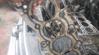 "The Nissan AL Tima 2005 Model 2.5S combustion leakage!#nasautoblackmechanic