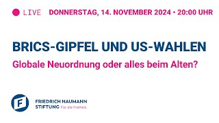 BRICS-Gipfel und US-Wahlen