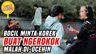 BISA NGOCEHIN BOCIL SOAL ROKOK, TAPI GA PEDULI BADAN SENDIRI | SOCIAL EXPERIMENT