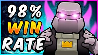 98% WIN RATE! BEST GOLEM DECK DOMINATES — Clash Royale