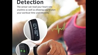 Q Band Fitness Band Heart Rate Detection