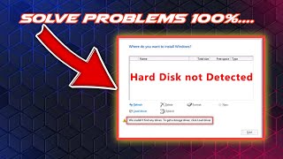 HDD NOT SHOWING IN WINDOWS 10 & WINDOWS 11 INSTALLATION SOLVED| Hdd Not showing in format|