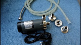 אנבוקסינג (Unboxing) משאבת נוזלים מגנטית Magnet Pump MP-15RM להכנת בירה וויסקי שרכשתי ב- AliExpress