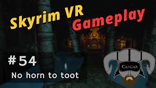 Skyrim VR Gameplay with Mods #54 - No horn to toot