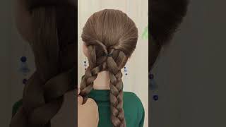 Look at this beautiful and simple hairstyle. Try it, you won't regret it.