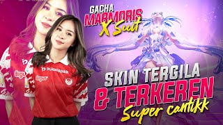 GACHA SKIN TERGILA & TERKEREN & SUPER CANTIKKK MARMORIS X SUIT !! HOKI GAK NIH ? #pubgmobile