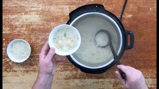 InstantPot Clam Chowder: How I Make Coconut Clam Chowder