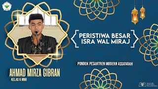 PERISTIWA ISRA WAL MIRAJ - KHUTBAH JUMAT - PONDOK PESANTREN MODERN ASSADAH