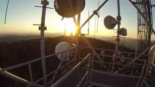 GOPRO  I CLIMBING A  RADIO TOWER FOR SUNSET I