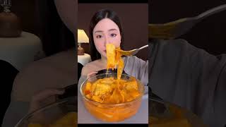 Mukbang Tteokbokki ngày mưa. Mời cả nhà mình ạ #mukbang