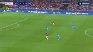 leao goal vs atletico madrid 2021