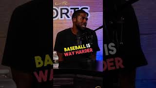 DEXTER FOWLER says BASEBALL is the HARDEST SPORT #shorts