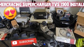 1. Installing Mercracing TVS 1900 Supercharger k20 Honda Civic Si (Part 1)