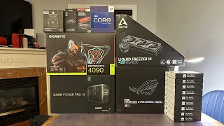 [2000 SUBS SPECIAL] 4090 x i9-13900K | MY THIRD GAMING PC BUILD (WHITE ON BLACK)