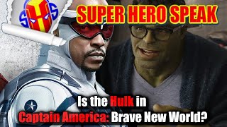 Is the Hulk in Captain America: Brave New World?