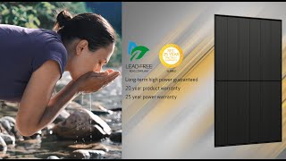 REC Alpha Pure solar panel: lead free + higher power density