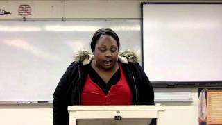 Letter to future public speaking students--Tanisha W.--Fall 2011 1810