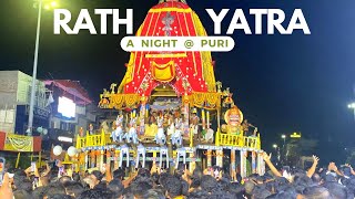 Puri : [4K] Rath Yatra Night | 2023 | World's Biggest Festival | BIG DAY