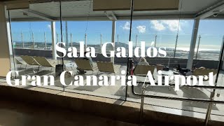 Sala Galdós lounge in Gran Canaria Airport (LPA) walk-through and review