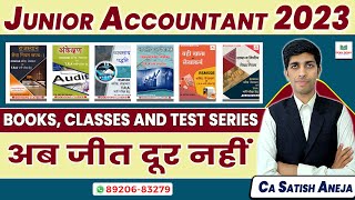 junior Accountant books, classes and Test Series !! junior Accountant notification 2023