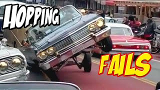 NOT WORKIN! LOWRIDER HOPPING FAILS 2024 | LOWRIDER PROBLEMS