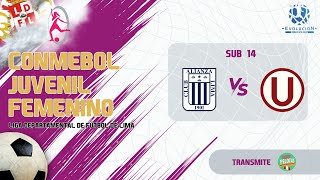 LigaDeDesarrolloJuvenilFemenino 2️⃣0️⃣2️⃣4️⃣  |  🏆𝗙𝗲𝗰𝗵𝗮 6 | SUB 14 | Universitario 🆚 Alianza Lima