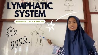 SUMMARY : LYMPHATIC SYSTEM  (dwilanguage version) #biology #science #lymphaticsystem #presentation