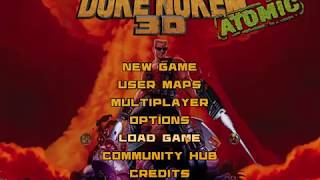 Let's Play Duke Nukem 3D (all secrets) - 4 - Toxic Dump